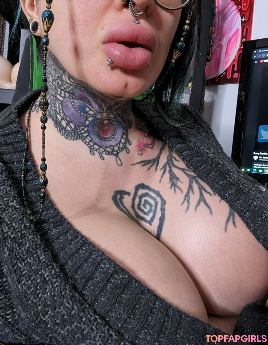 Nacktes geleaktes OnlyFans-Foto von Ariane Saint Amour #2885