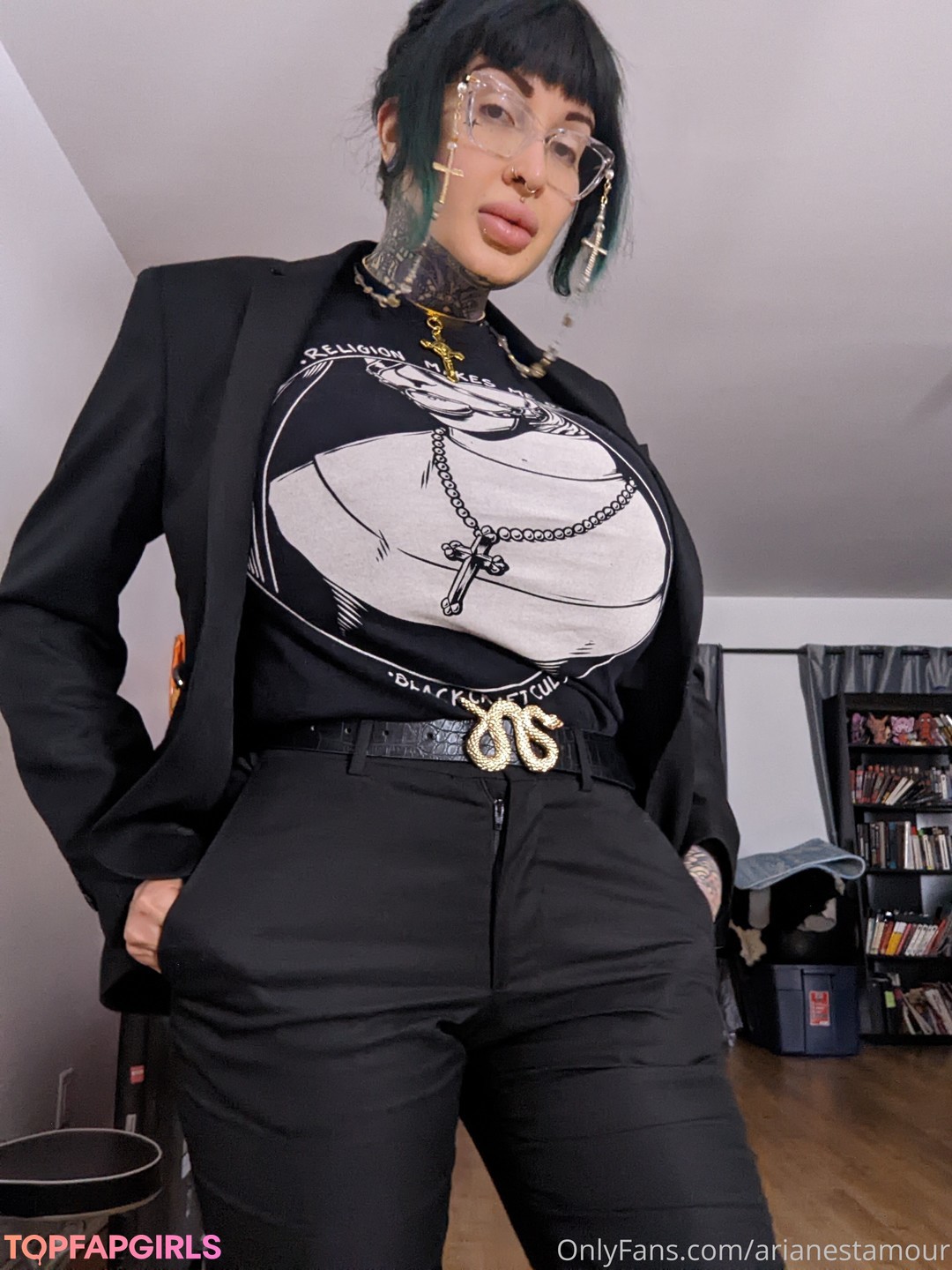 Nacktes geleaktes OnlyFans-Foto von Ariane Saint Amour #613