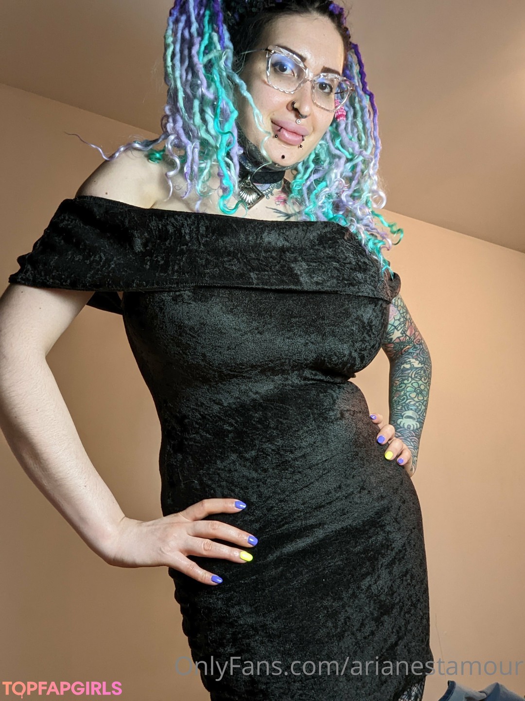 Nacktes geleaktes OnlyFans-Foto von Ariane Saint Amour #800