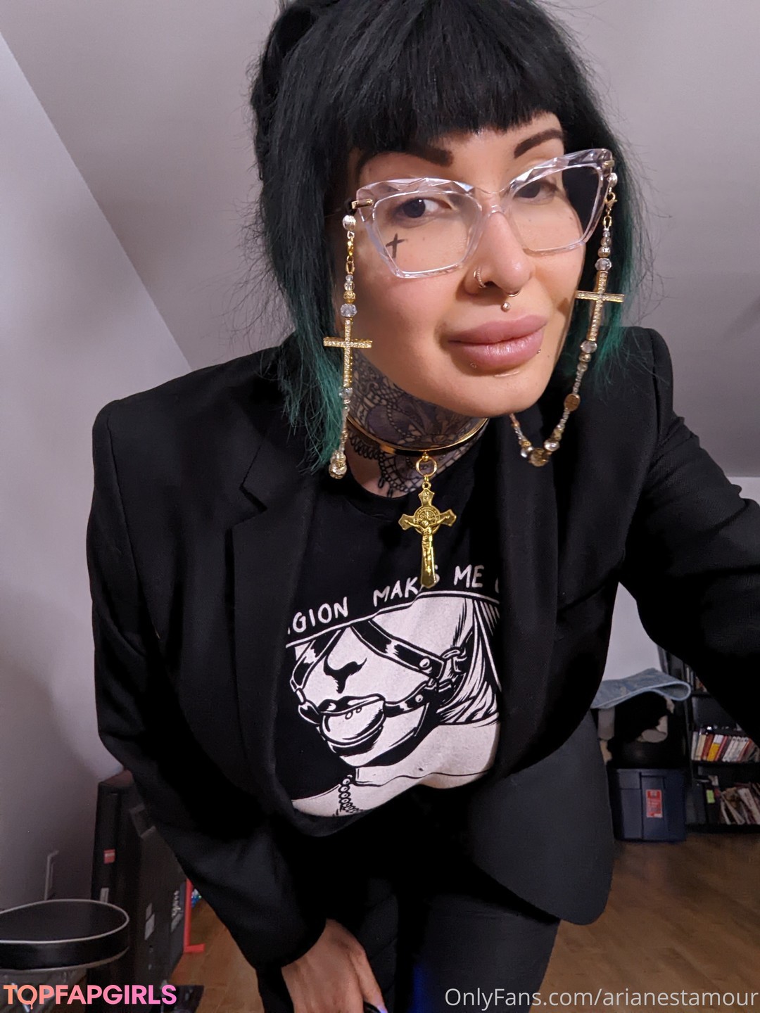 Nacktes geleaktes OnlyFans-Foto von Ariane Saint Amour #857