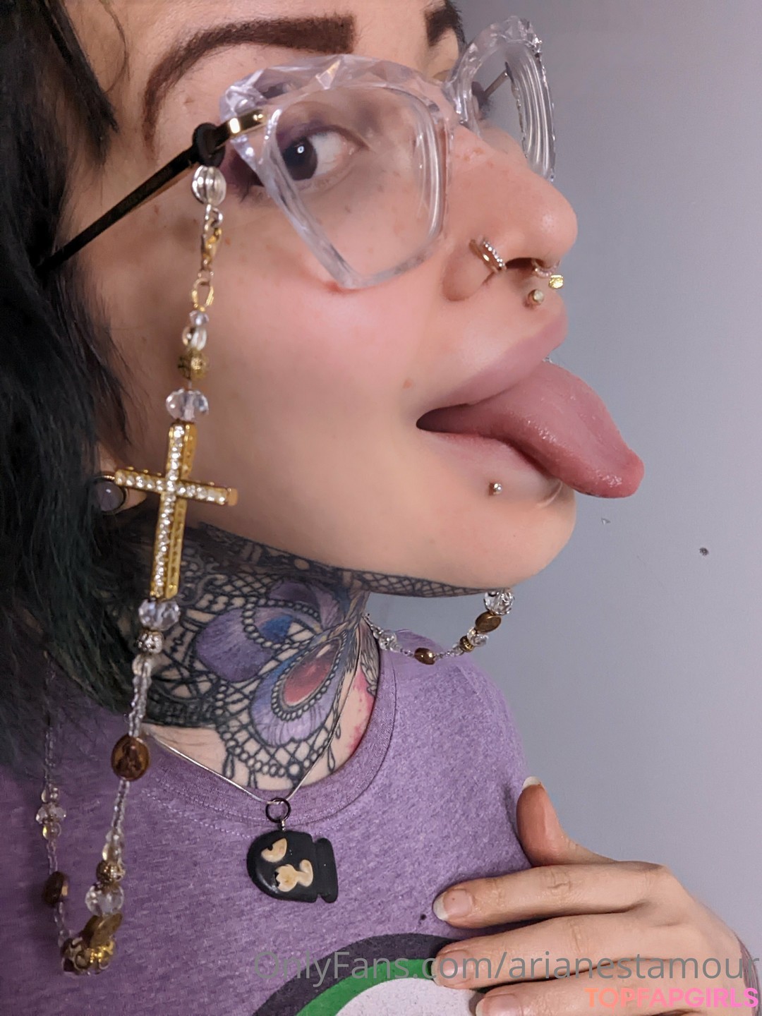Nacktes geleaktes OnlyFans-Foto von Ariane Saint Amour #886