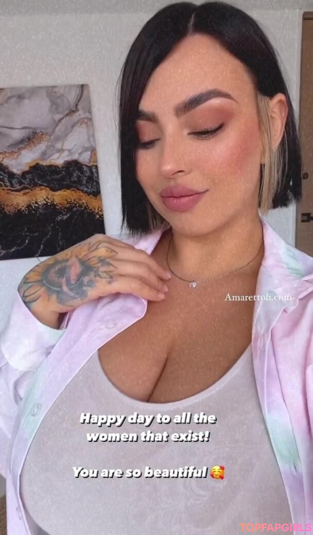 Nacktes geleaktes OnlyFans-Foto von Amaretto Hammer #451