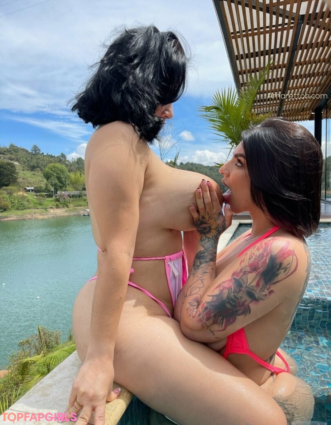 Nacktes geleaktes OnlyFans-Foto von Amaretto Hammer #727