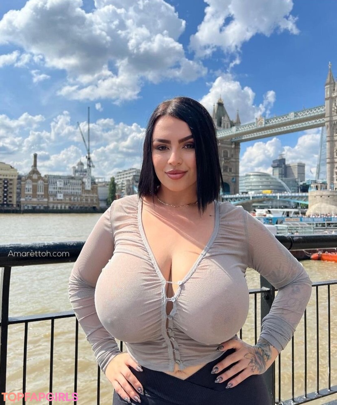Nacktes geleaktes OnlyFans-Foto von Amaretto Hammer #844