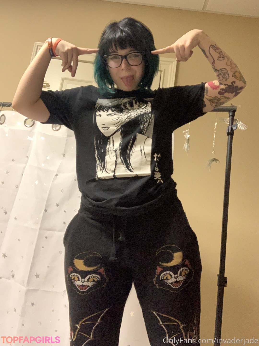 Nacktes geleaktes OnlyFans-Foto von Invader Jade #133