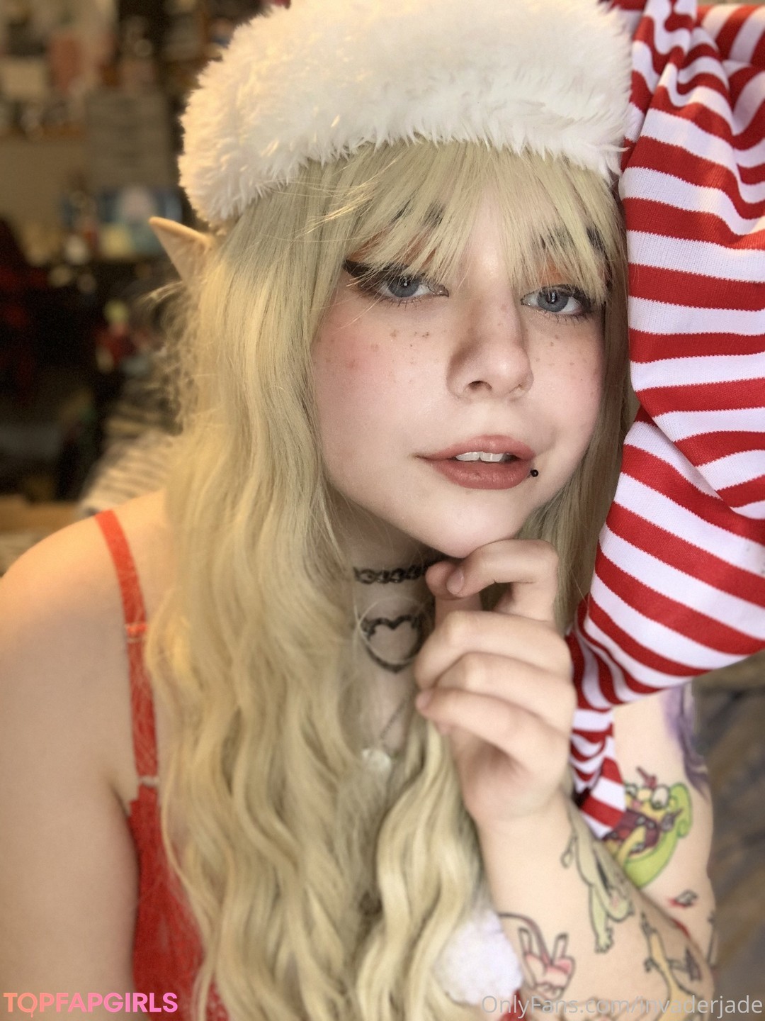 Nacktes geleaktes OnlyFans-Foto von Invader Jade #214