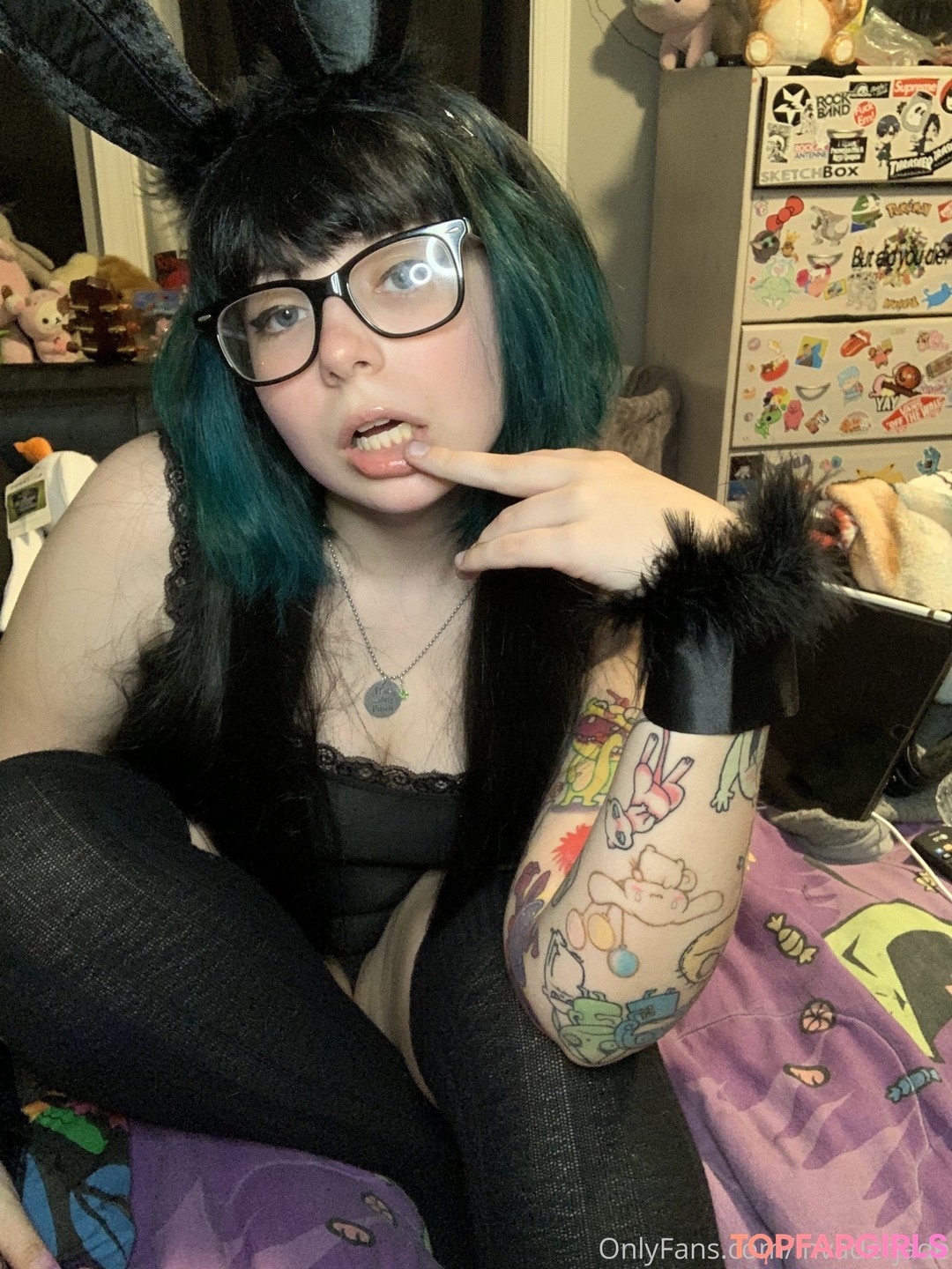 Nacktes geleaktes OnlyFans-Foto von Invader Jade #237
