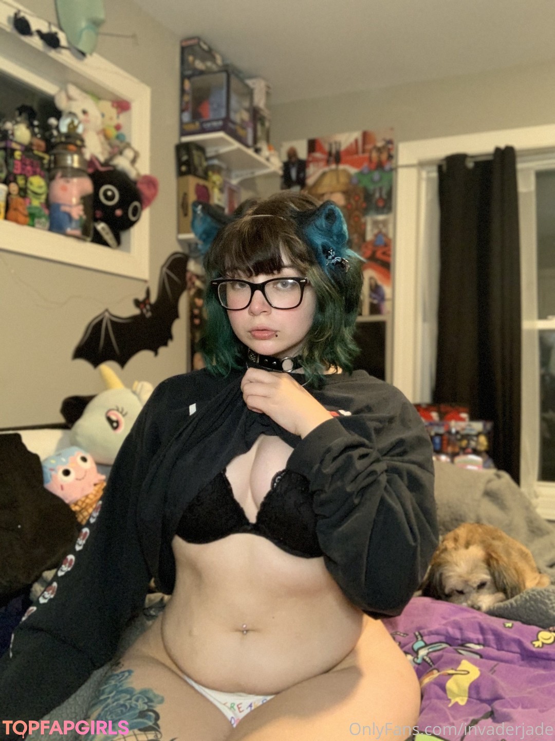 Nacktes geleaktes OnlyFans-Foto von Invader Jade #254