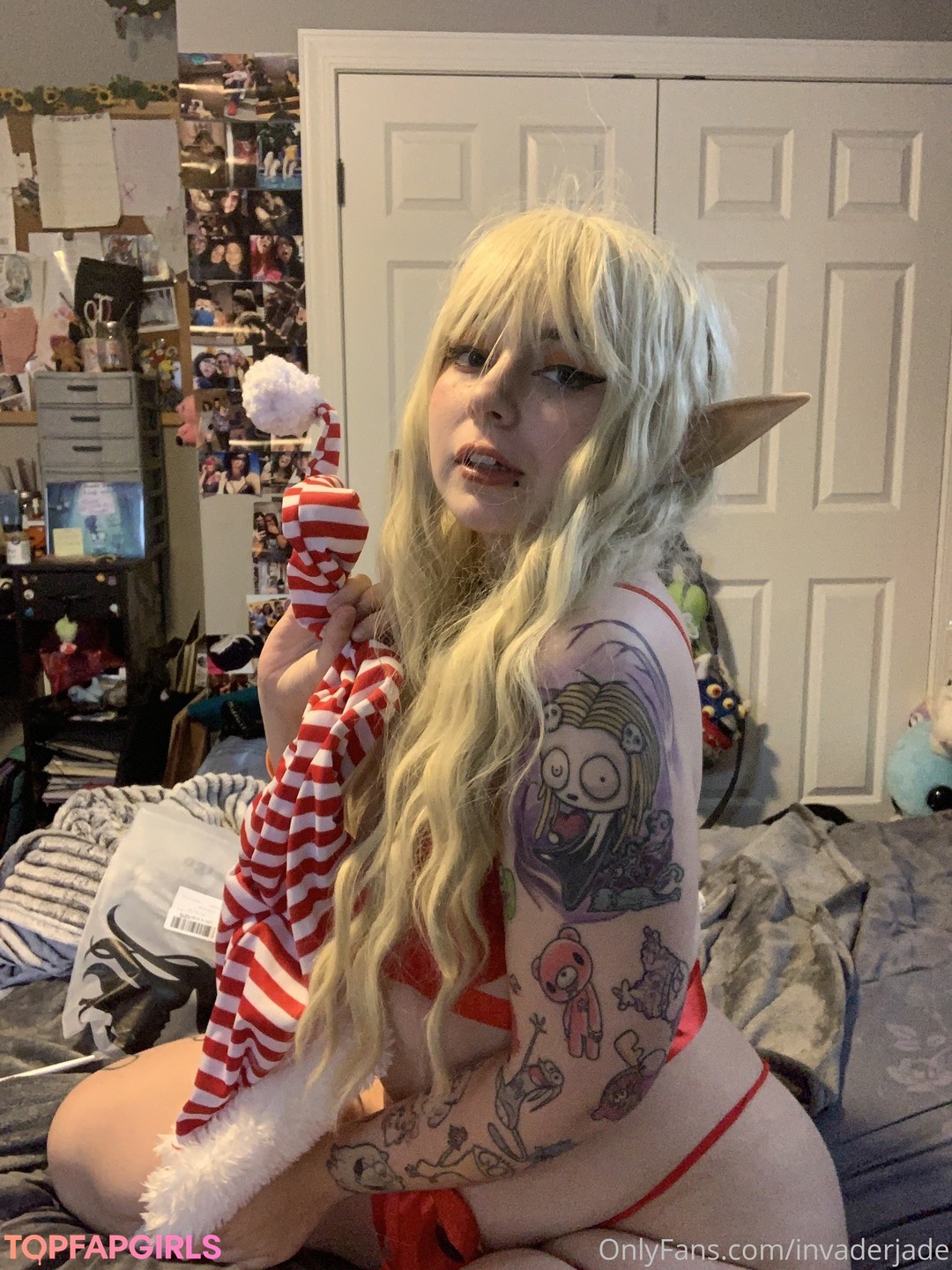 Nacktes geleaktes OnlyFans-Foto von Invader Jade #329