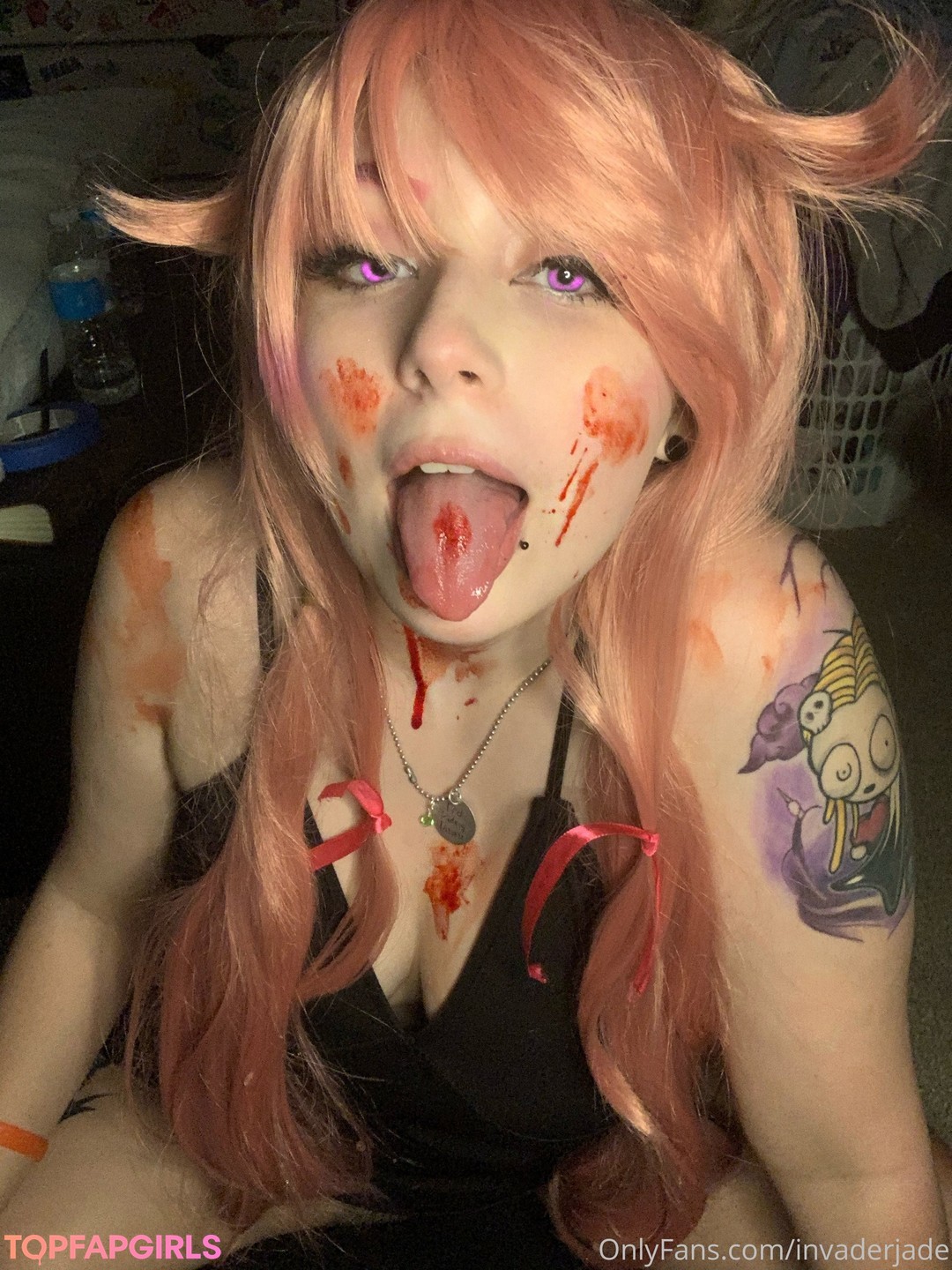 Nacktes geleaktes OnlyFans-Foto von Invader Jade #376