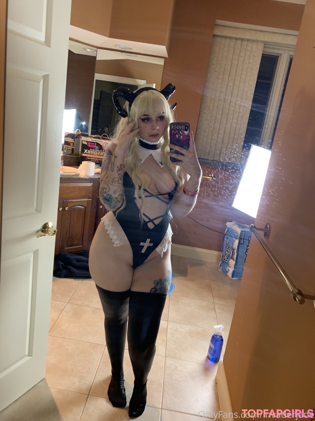 Nacktes geleaktes OnlyFans-Foto von Invader Jade #404