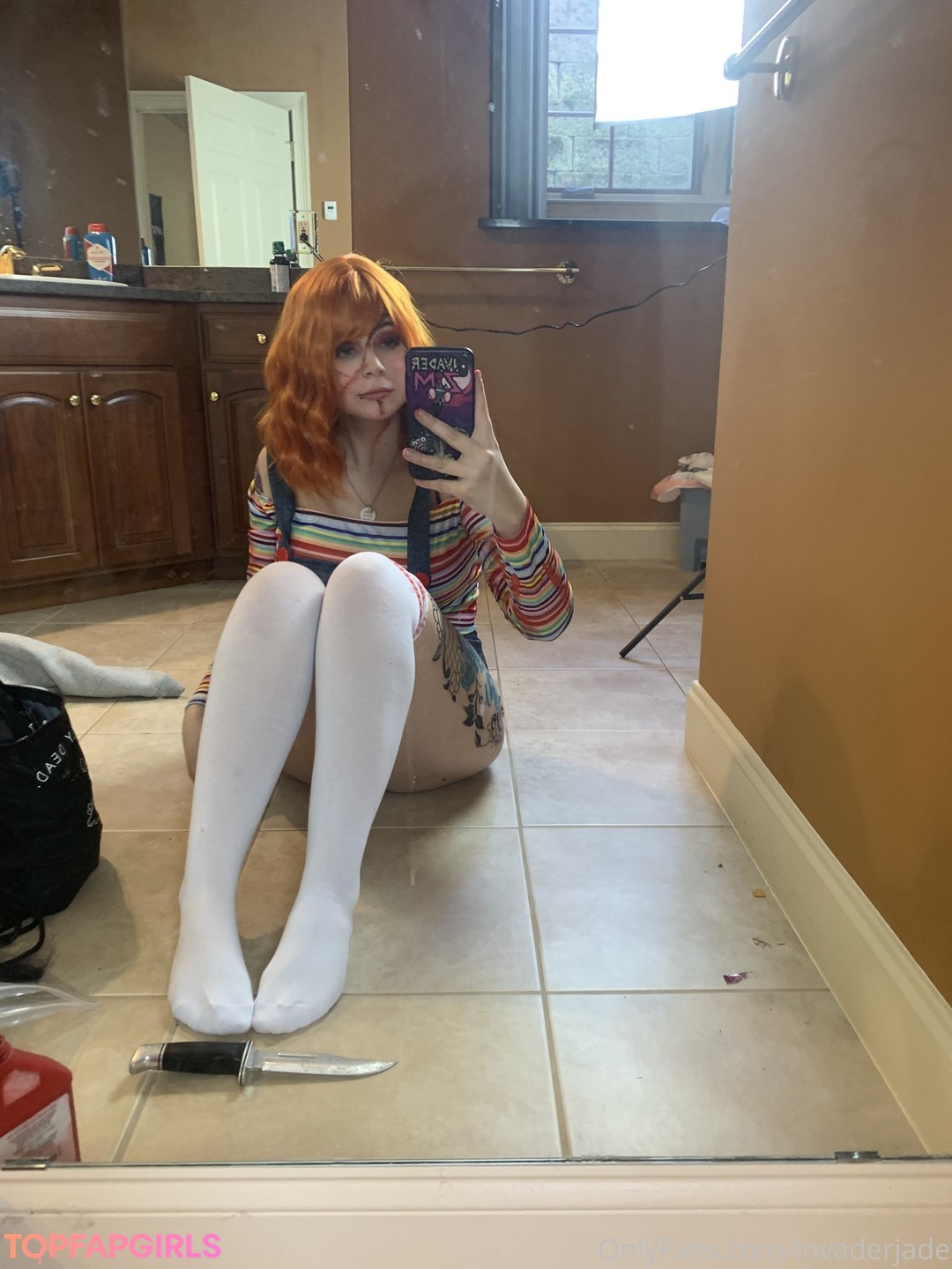 Nacktes geleaktes OnlyFans-Foto von Invader Jade #410