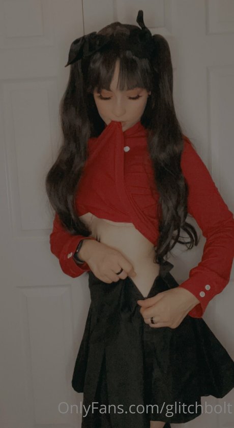 Nacktes geleaktes OnlyFans-Foto von Glitchbolt