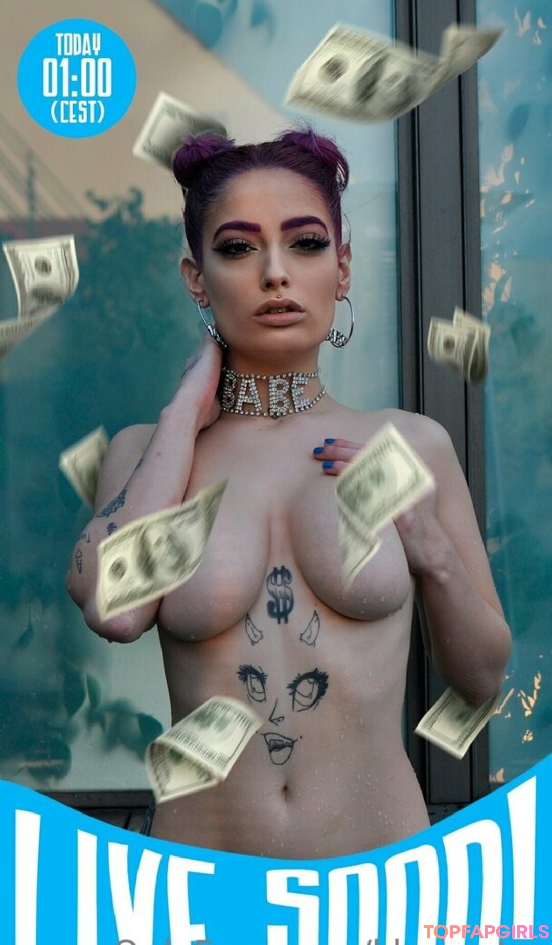 Nacktes geleaktes OnlyFans-Foto von Kleopwtrx #1185