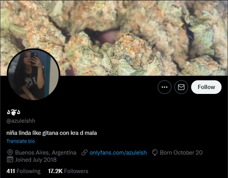 Nacktes geleaktes OnlyFans-Foto von Azuleish