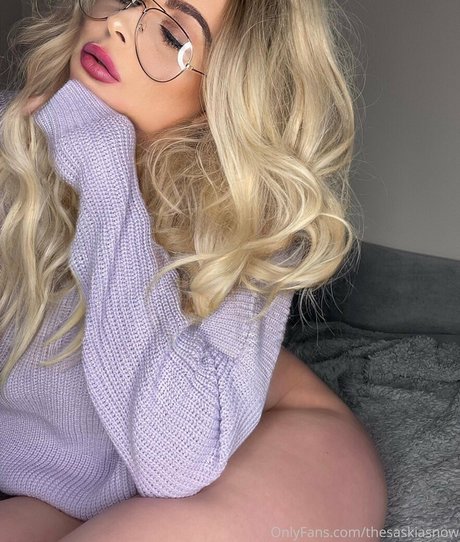 Nacktes geleaktes OnlyFans-Foto von Thesaskiasnow