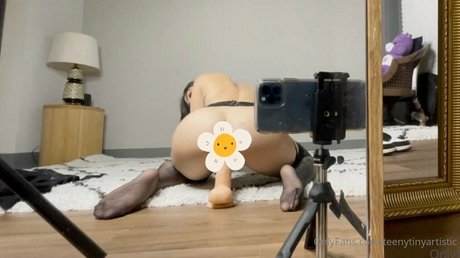 Nacktes geleaktes OnlyFans-Foto von Teenytinyartistic