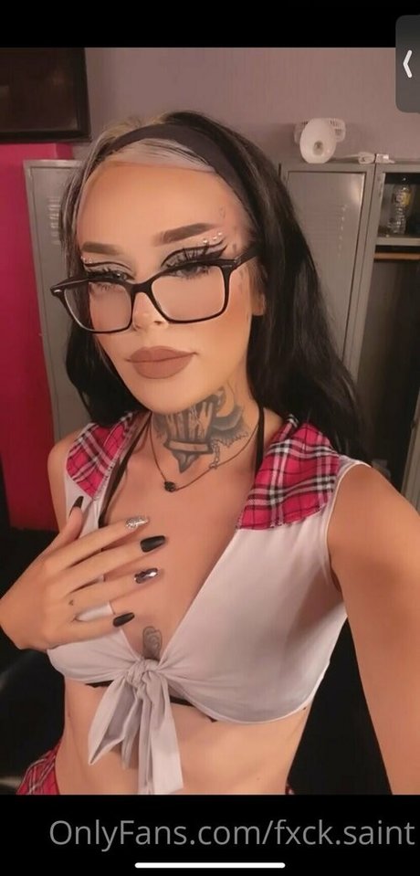 Nacktes geleaktes OnlyFans-Foto von Fxcksaint