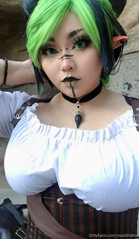 Nacktes geleaktes OnlyFans-Foto von Nastiihiime