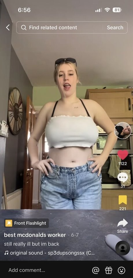 Nacktes geleaktes OnlyFans-Foto von Reeseybum