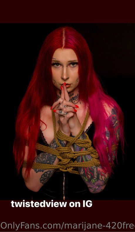Nacktes geleaktes OnlyFans-Foto von Marijane420free