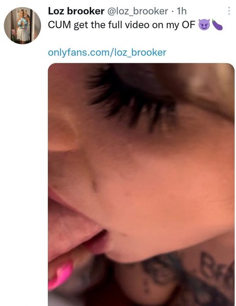 Nacktes geleaktes OnlyFans-Foto von Loz Brooker
