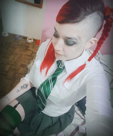 Nacktes geleaktes OnlyFans-Foto von Niniah Wolfy