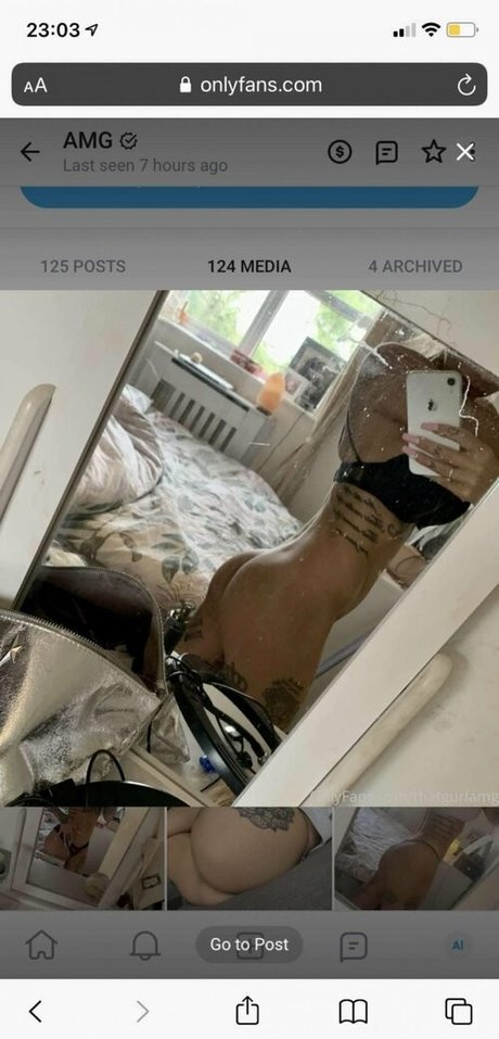Nacktes geleaktes OnlyFans-Foto von Thatgurlamg