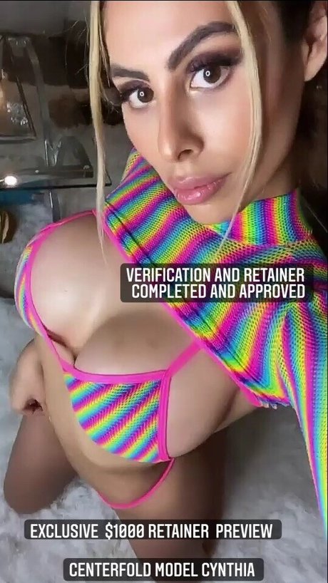 Nacktes geleaktes OnlyFans-Foto von Cynthia Escobar