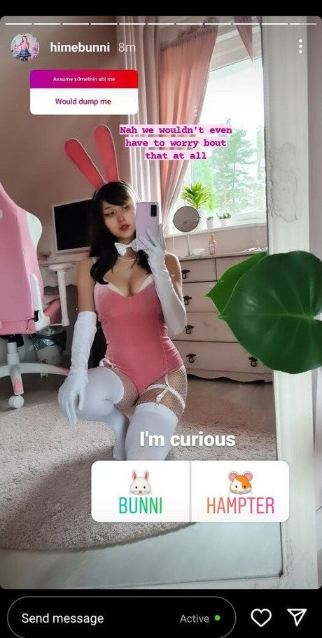 Nacktes geleaktes OnlyFans-Foto von Himebunni