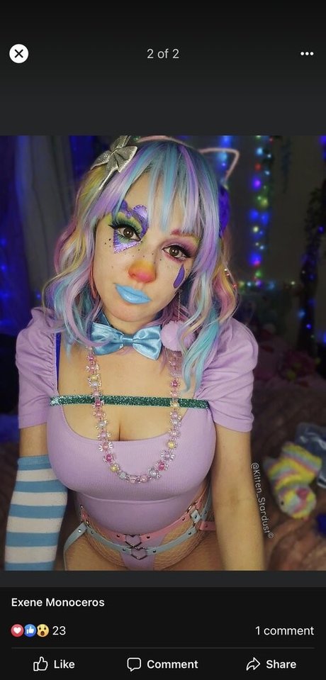 Nacktes geleaktes OnlyFans-Foto von Kittenstardust