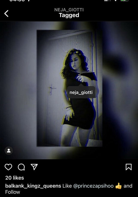 Nacktes geleaktes OnlyFans-Foto von Neja Giotti