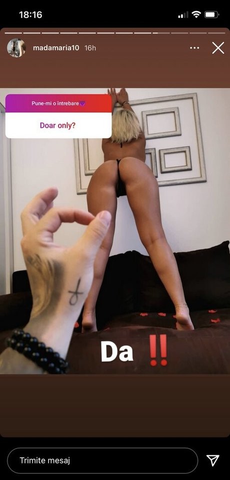 Nacktes geleaktes OnlyFans-Foto von Madalina Oros