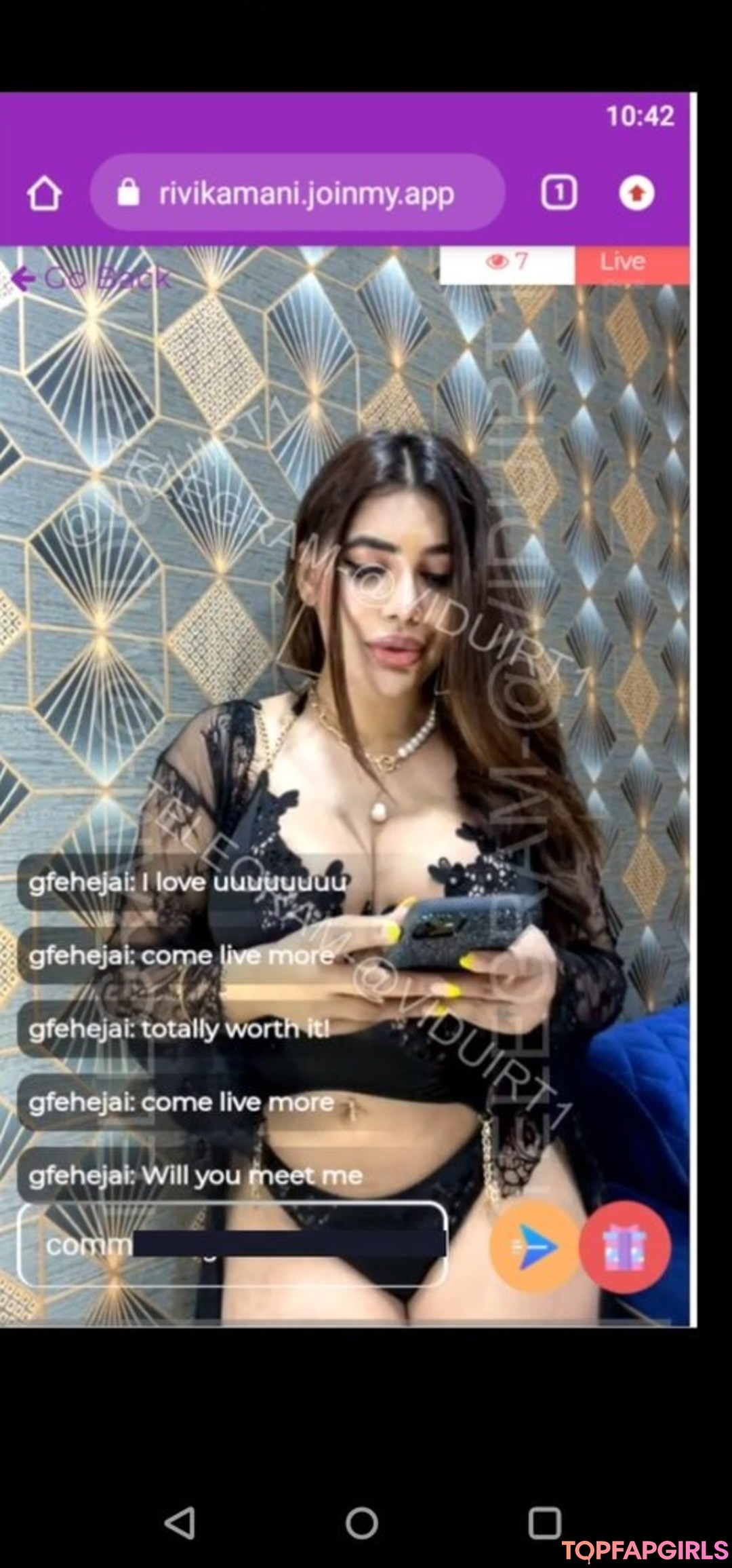Nacktes geleaktes OnlyFans-Foto von Yajnaseni #1373
