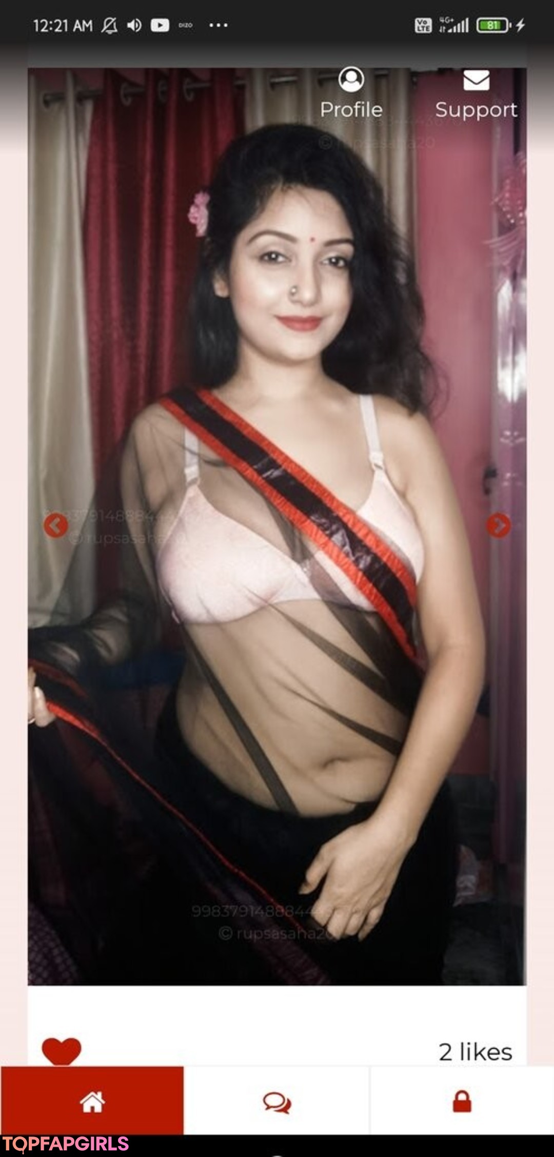 Nacktes geleaktes OnlyFans-Foto von Yajnaseni #1668