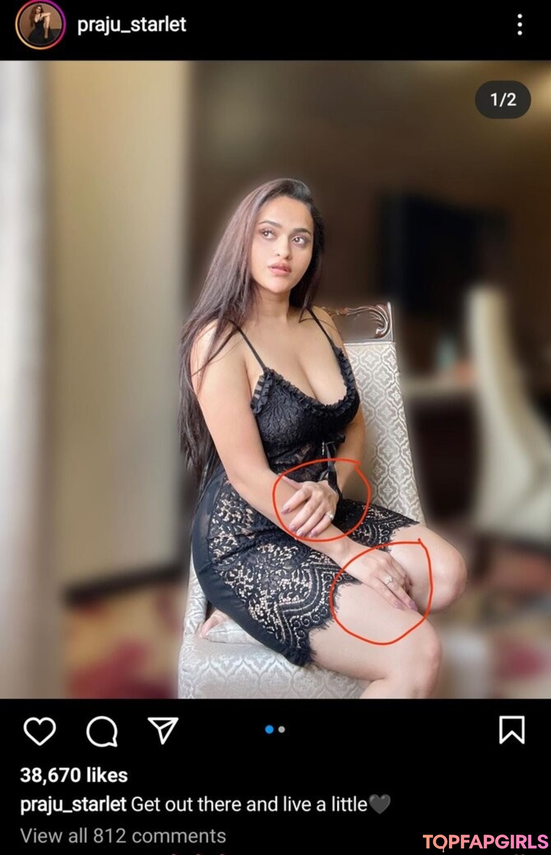 Nacktes geleaktes OnlyFans-Foto von Yajnaseni #1891