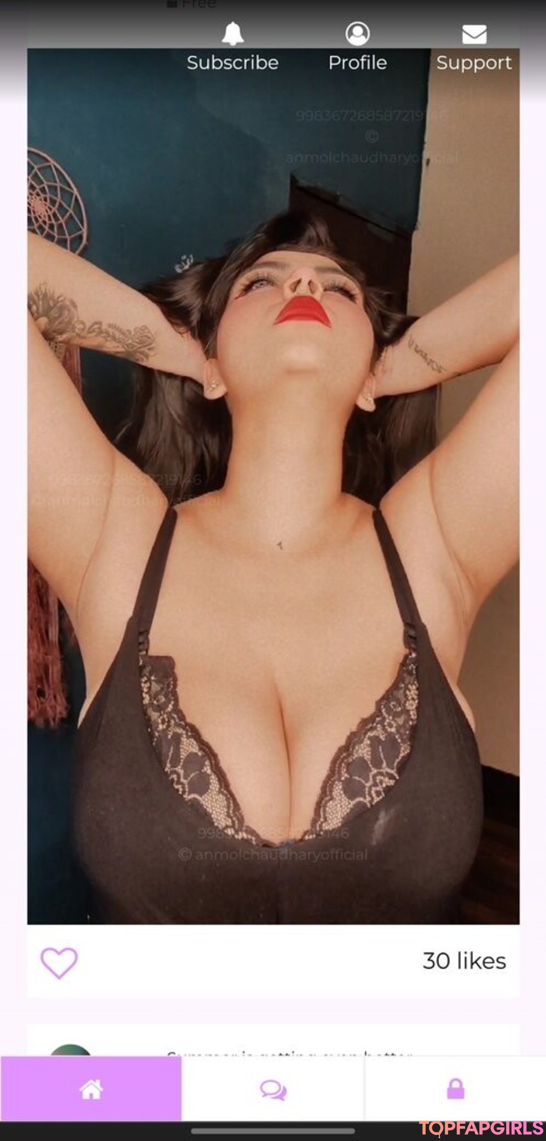 Nacktes geleaktes OnlyFans-Foto von Yajnaseni #1895