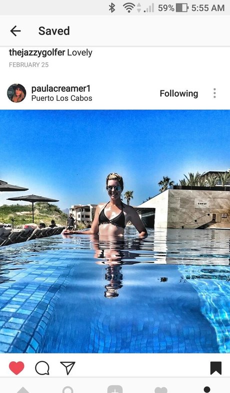 Nacktes geleaktes OnlyFans-Foto von Paula Creamer