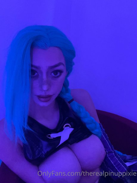 Nacktes geleaktes OnlyFans-Foto von Pinup Pixie