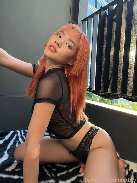 Nacktes geleaktes OnlyFans-Foto von Alissa Sky