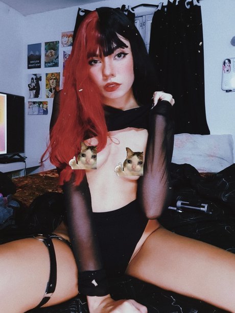 Nacktes geleaktes OnlyFans-Foto von Kurohimexx