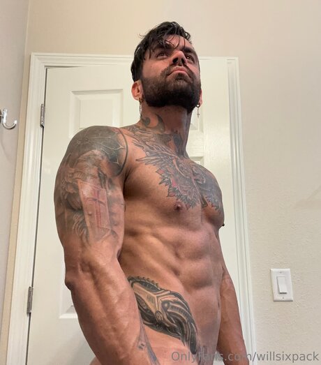 Nacktes geleaktes OnlyFans-Foto von Willsixpack69