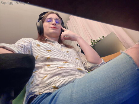 Nacktes geleaktes OnlyFans-Foto von Squiggledingle