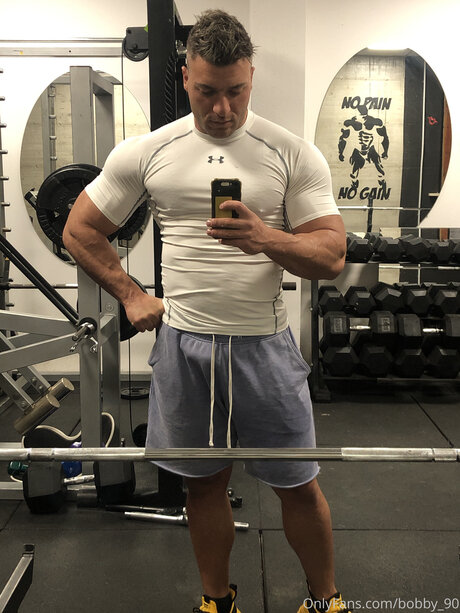 Nacktes geleaktes OnlyFans-Foto von Bobby 90
