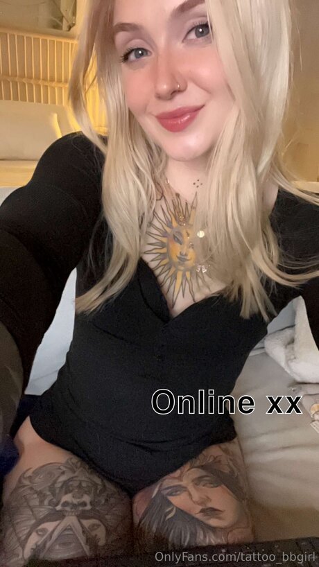 Nacktes geleaktes OnlyFans-Foto von Tattoo Bbgirl