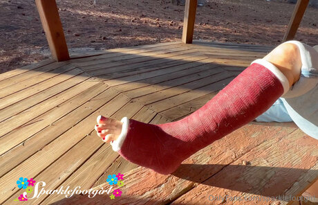 Nacktes geleaktes OnlyFans-Foto von Sparklefootgirl