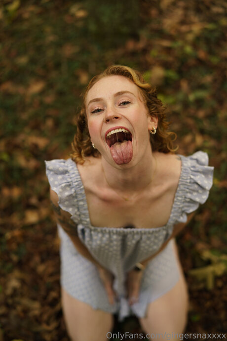 Nacktes geleaktes OnlyFans-Foto von Gingersnaxxxx
