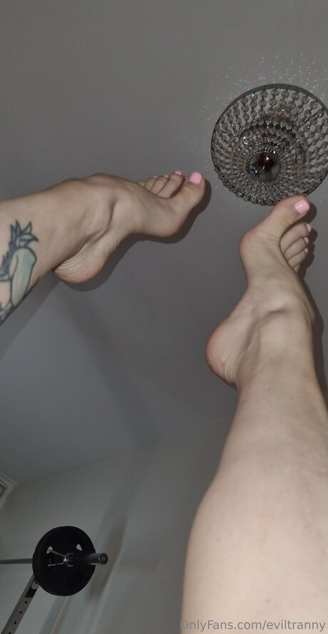 Nacktes geleaktes OnlyFans-Foto von Eviltranny