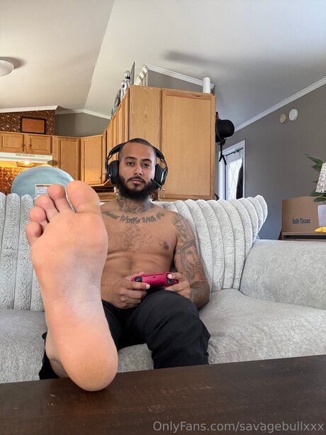 Nacktes geleaktes OnlyFans-Foto von Savagebullxxx