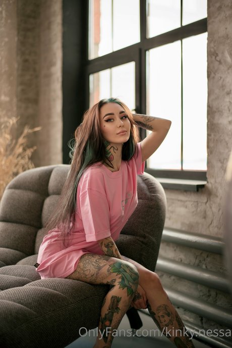 Nacktes geleaktes OnlyFans-Foto von Kinky Nessa